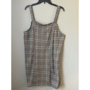 Coco and Shay Houndstooth SmMini Dress slit Size 2XL Y2K